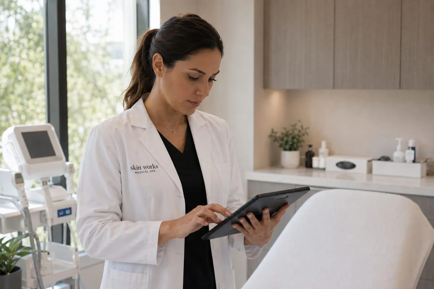 Acne scar treatment expert at Skin Works Medical Spa