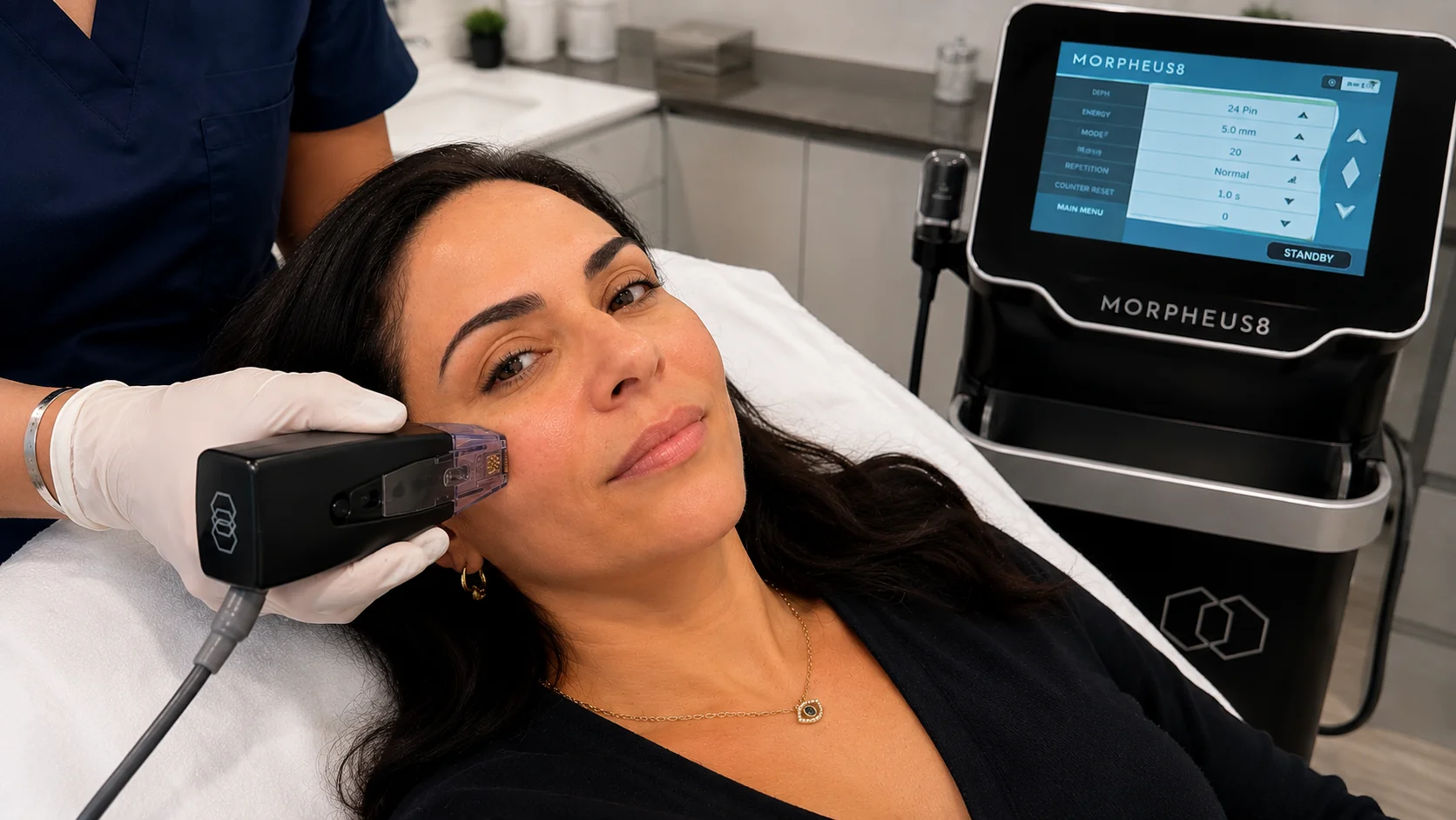 Morpheus8 body treatment at Skin Works Medical Spa Torrance