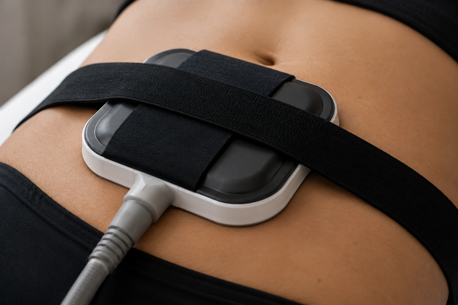 Non-surgical muscle toning session at Skin Works Medical Spa Torrance