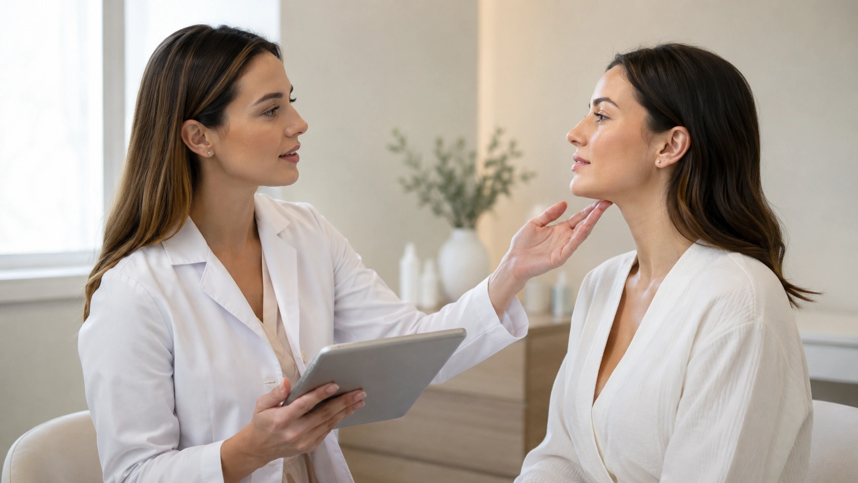 HIFU consultation at Skin Works Medical Spa Torrance