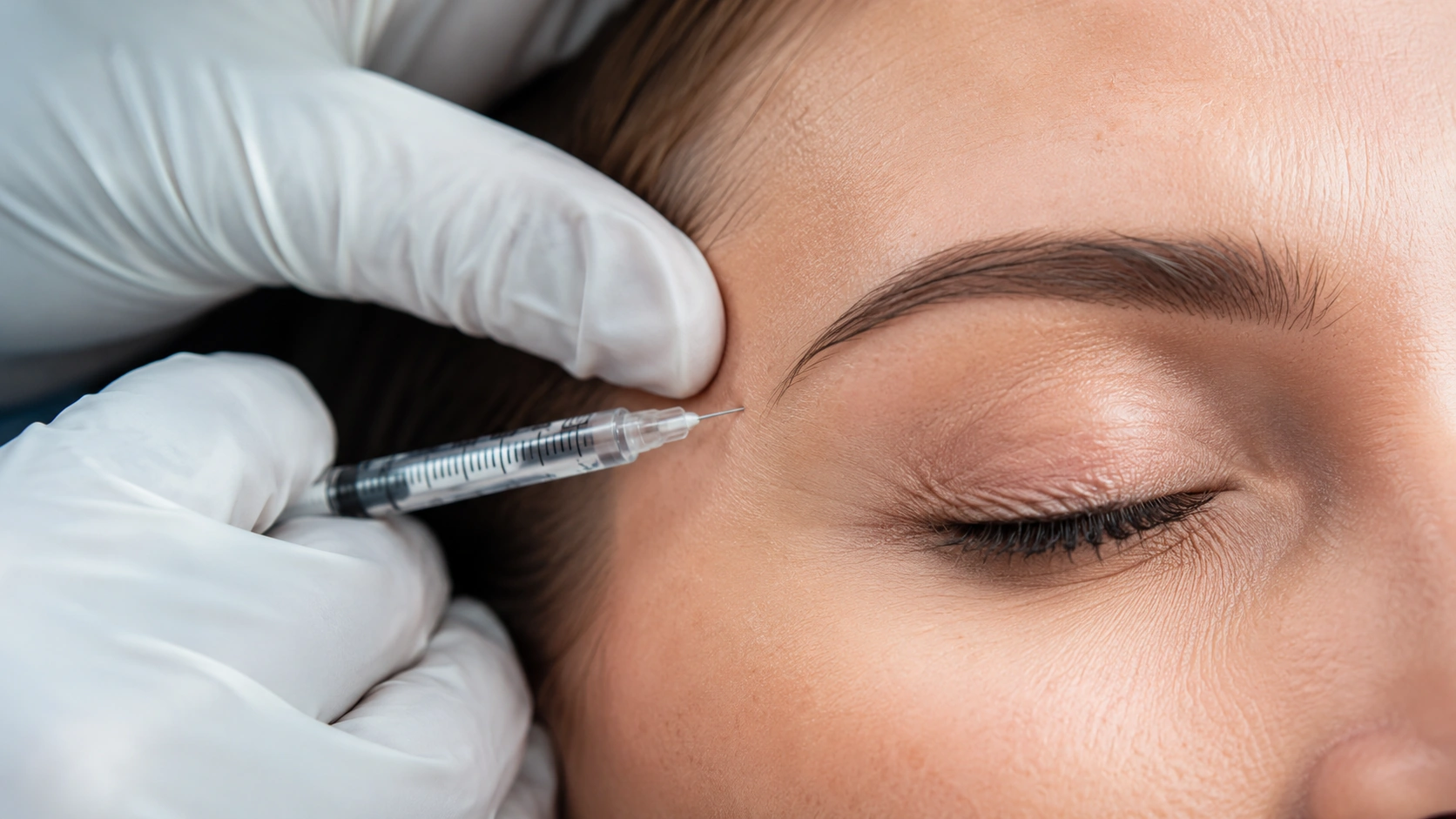 TOX injection technique at Skin Works Medical Spa