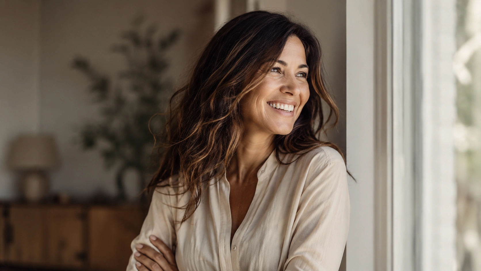 Natural, refreshed expression after TOX treatment