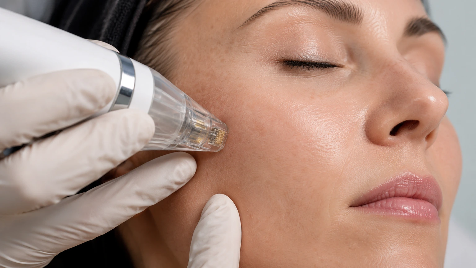 Potenza RF microneedling treatment at Skin Works Medical Spa in El Segundo