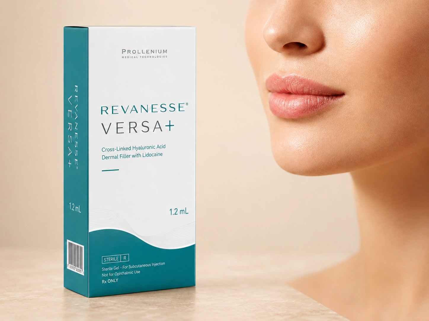 Revanesse Versa+ dermal filler at Skin Works Medical Spa in Torrance